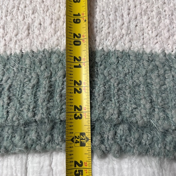 NWT ALTAR’D State Color Block Striped Soft V-Neck sweater; Size S/M - Picture 2 of 7